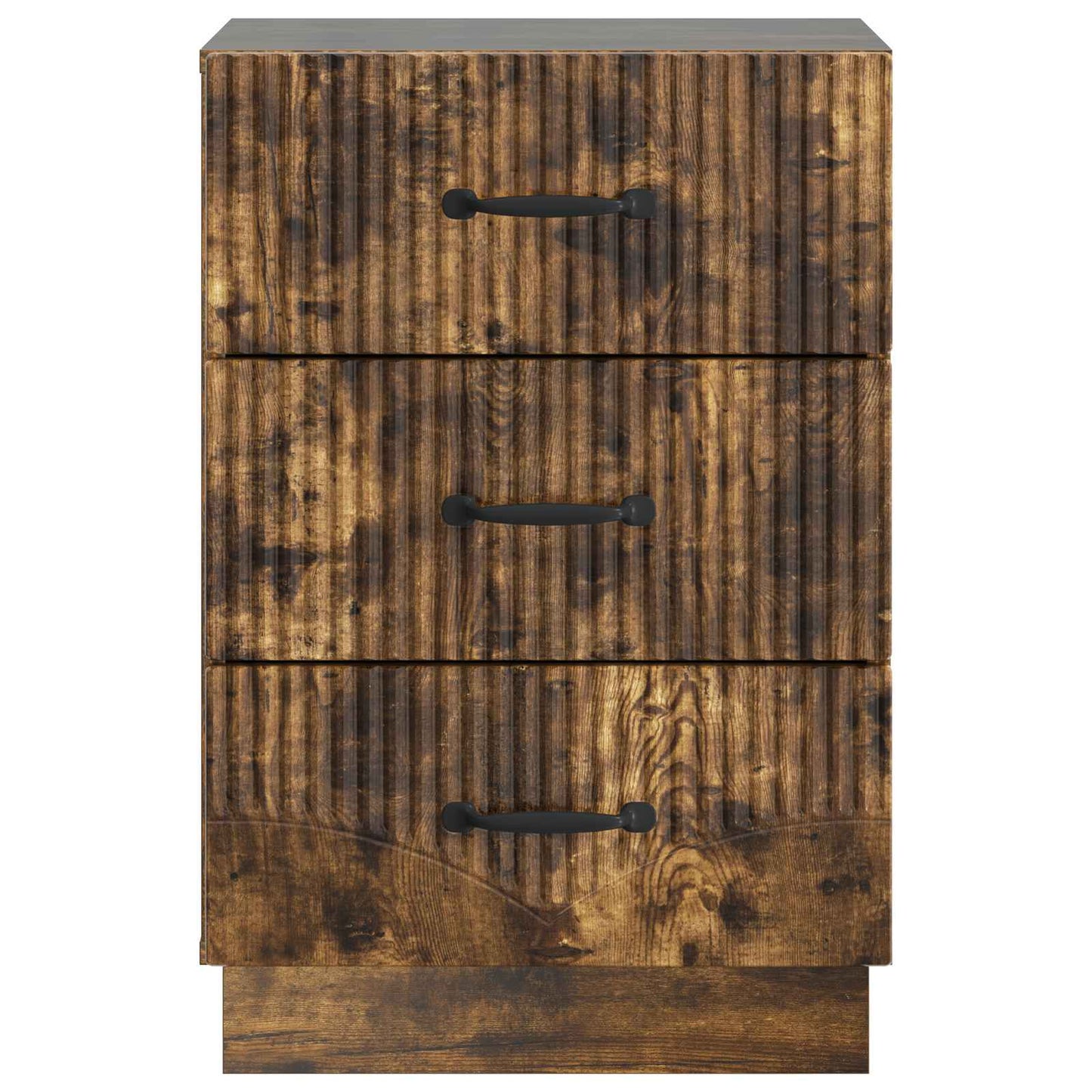Nattbordskap Røkt Eik 43 x 41 x 63,5 cm Konstruert tre