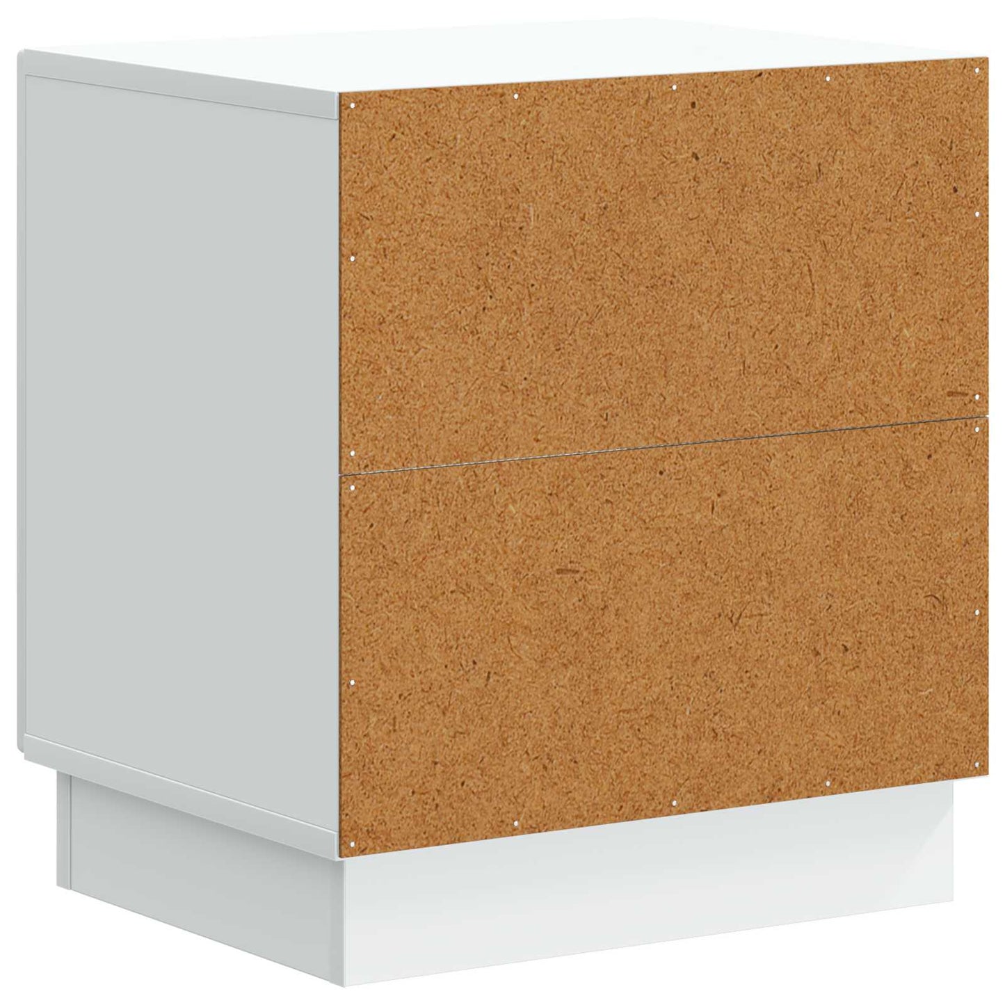 Nattbord Hvit 43 x 34,5 x 47 cm Konstruert tre