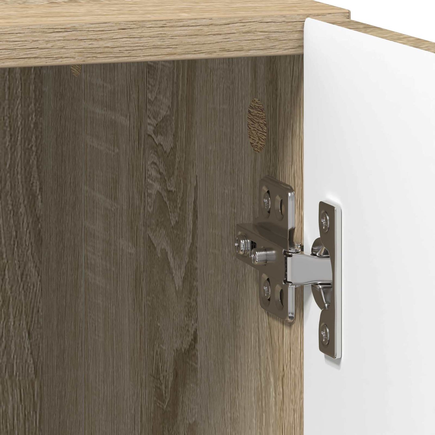 Nattbord Sonoma eik 43 x 34,5 x 47 cm Konstruert tre
