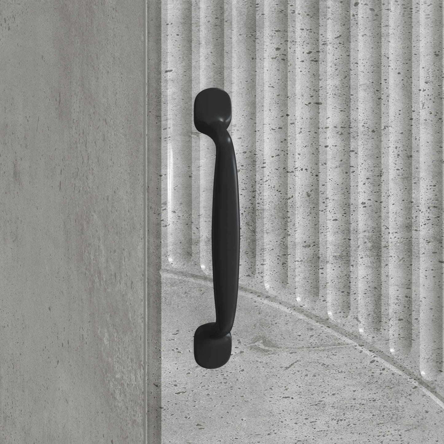 Nattbord 2 pcs Betonggrå 43 x 34,5 x 47 cm Konstruert tre