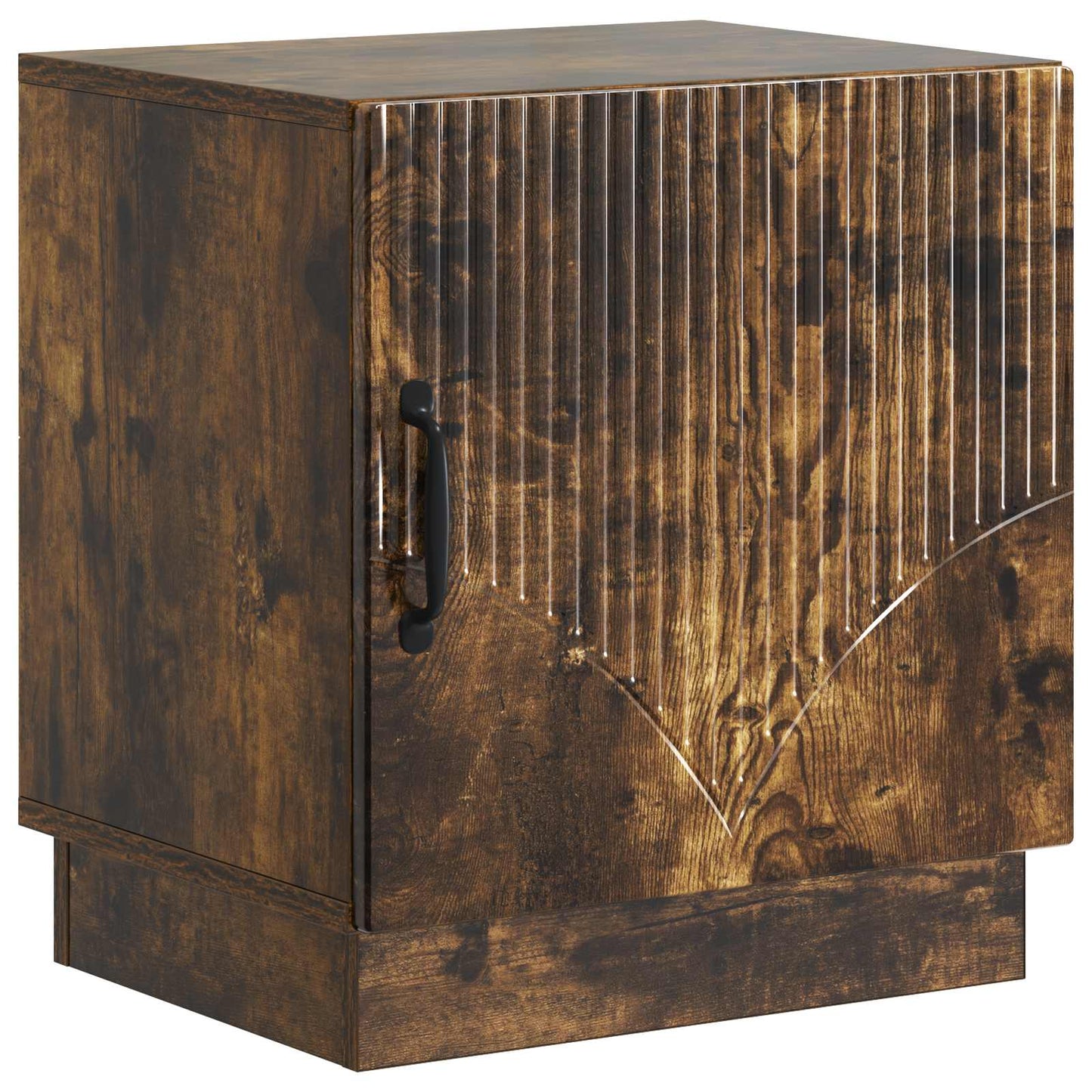 Nattbord Røkt Eik 43 x 34,5 x 47 cm Konstruert tre