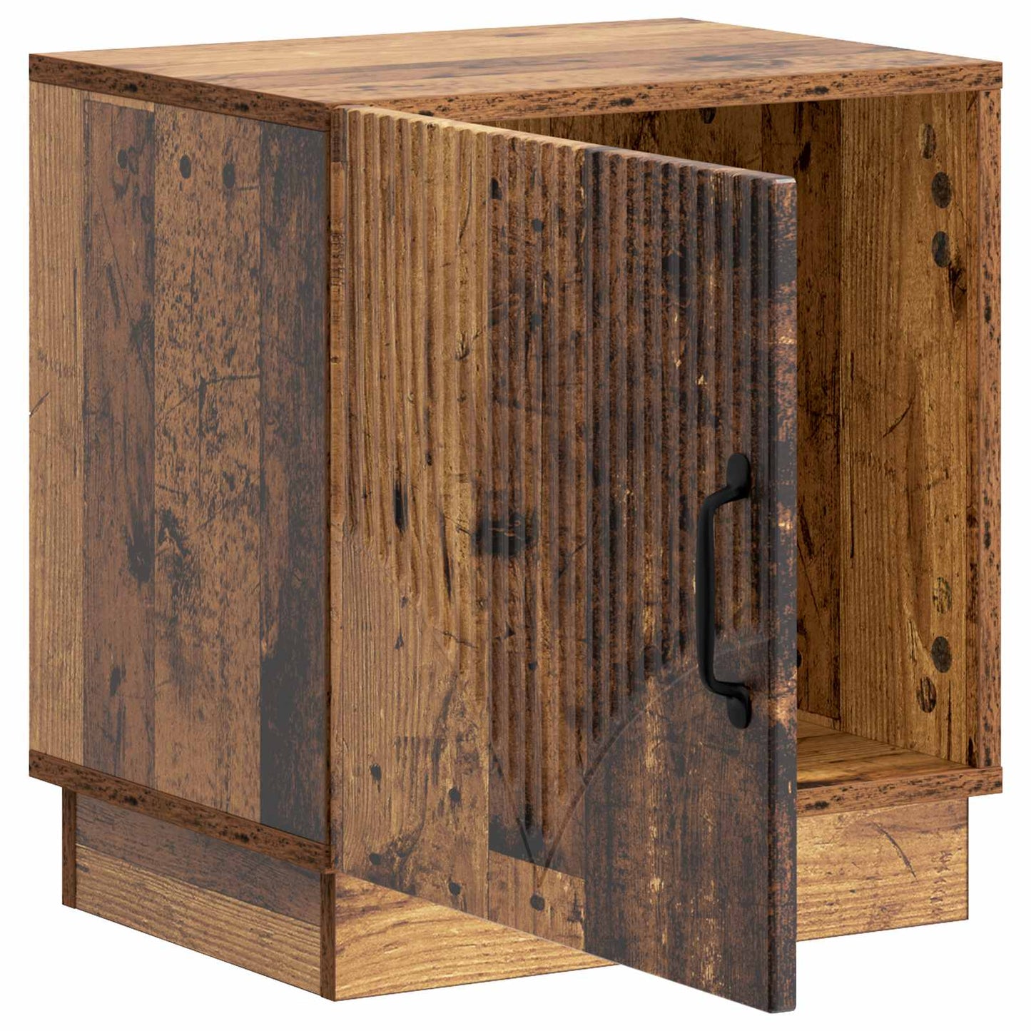 Nattbord Gammelt tre 43 x 34,5 x 47 cm Konstruert tre