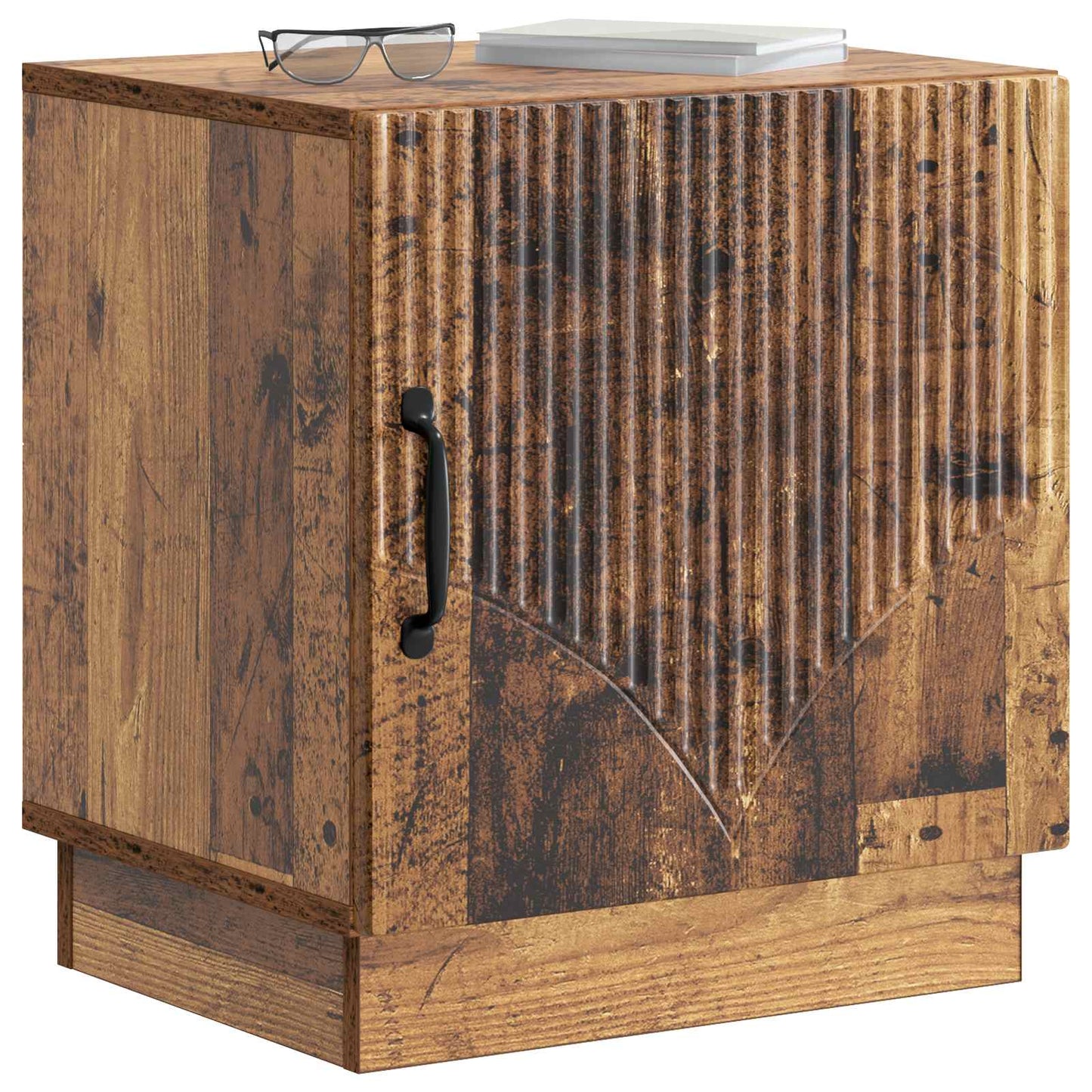 Nattbord Gammelt tre 43 x 34,5 x 47 cm Konstruert tre