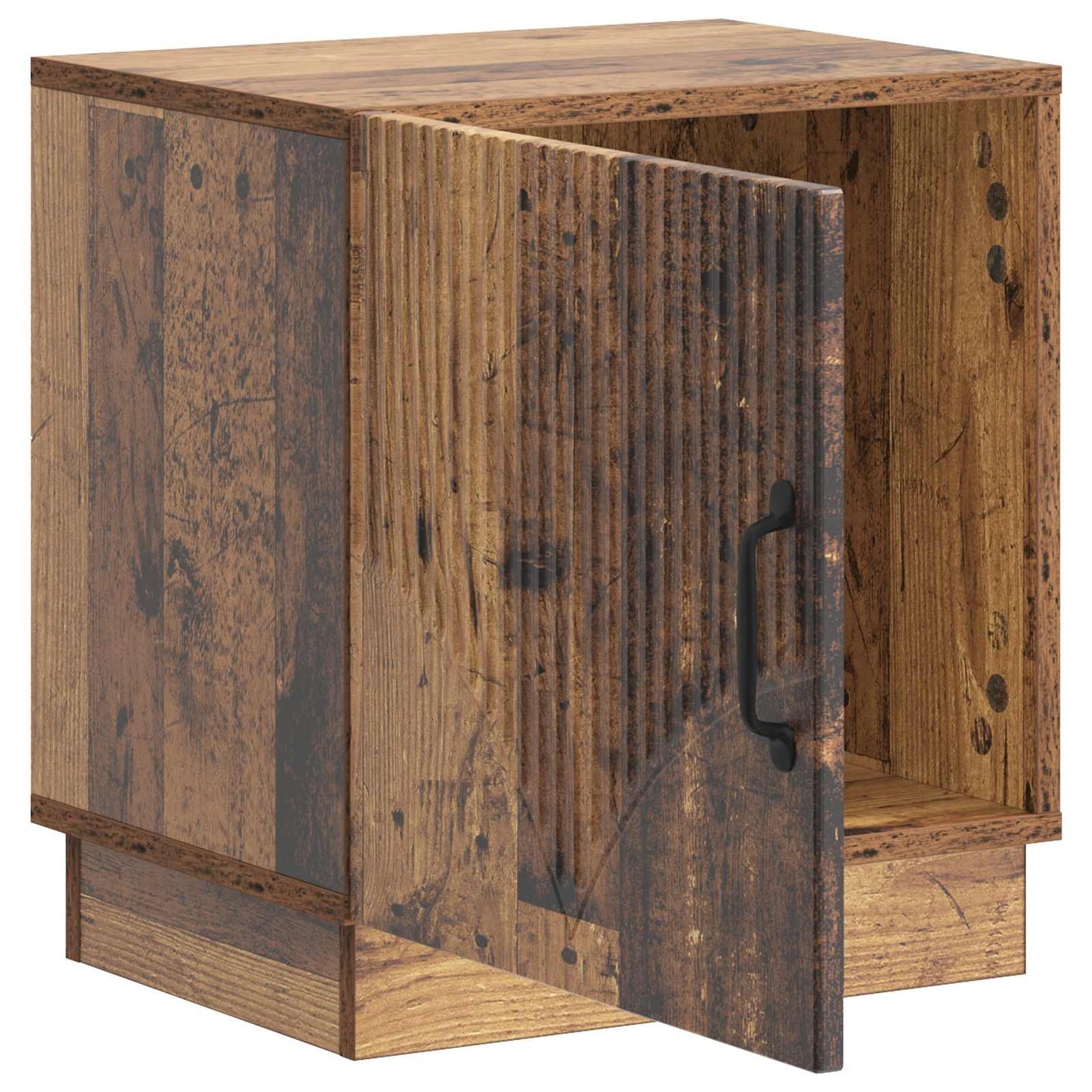 Nattbord 2 pcs Gammelt tre 43 x 34,5 x 47 cm Konstruert tre