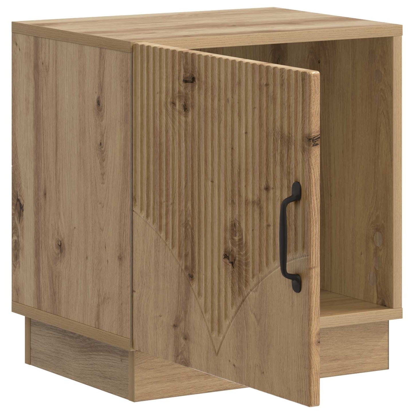 Nattbord 2 pcs Artisan eik 43 x 34,5 x 47 cm Konstruert tre