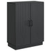 Serviesskap Svart 66 x 34,5 x 87 cm Konstruert tre