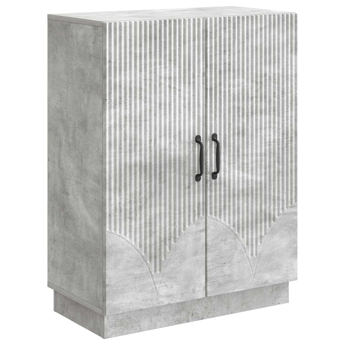 Serviesskap Betonggrå 66 x 34,5 x 87 cm Konstruert tre