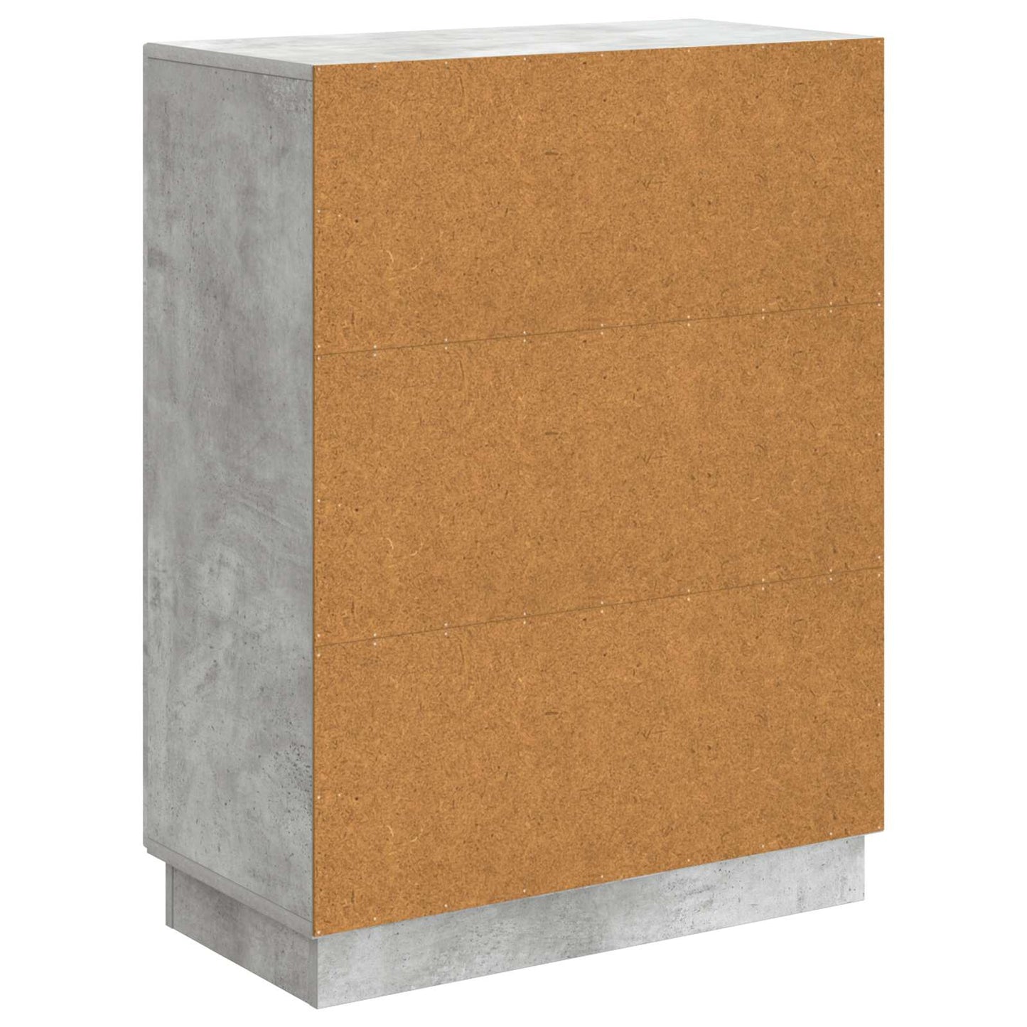 Serviesskap Betonggrå 66 x 34,5 x 87 cm Konstruert tre
