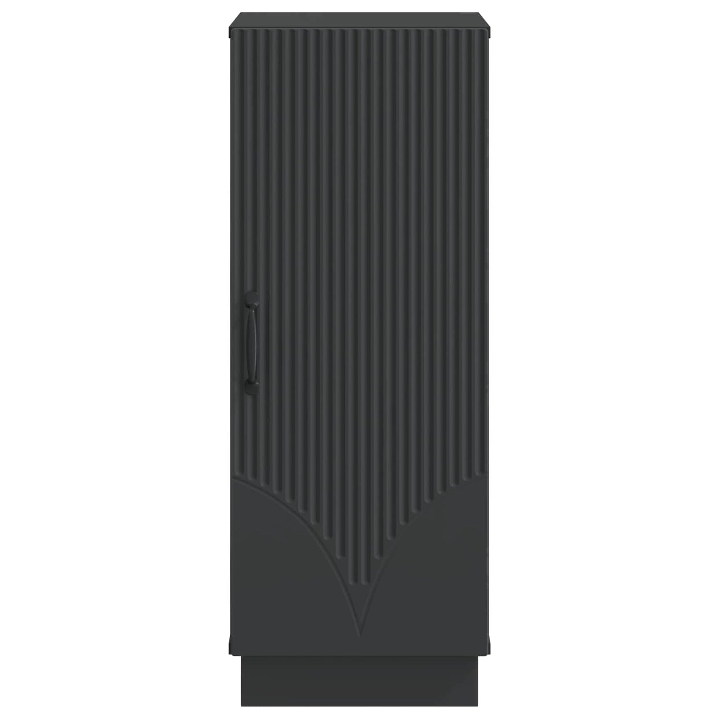 Serviesskap Svart 33 x 34,5 x 87 cm Konstruert tre