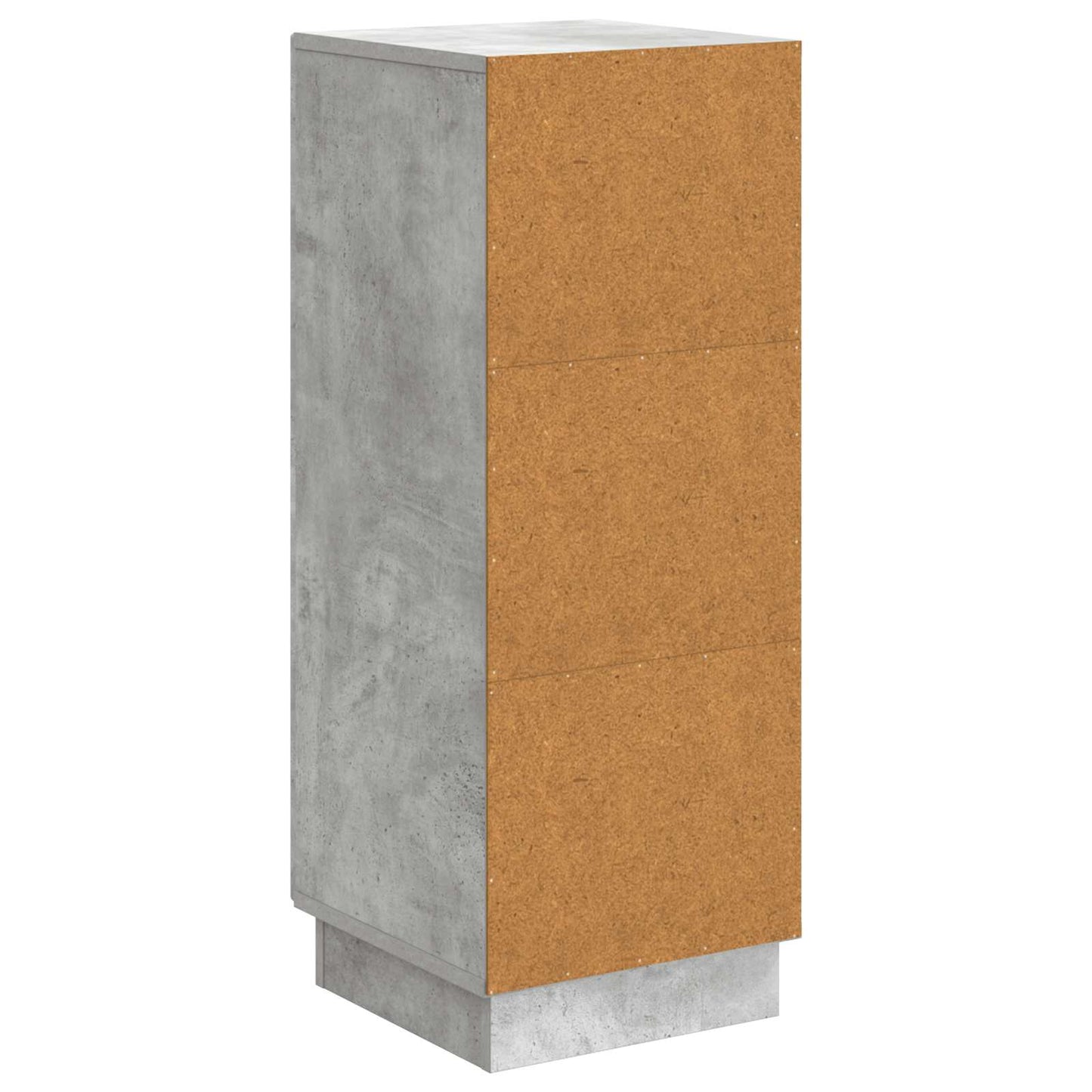 Serviesskap Betonggrå 33 x 34,5 x 87 cm Konstruert tre