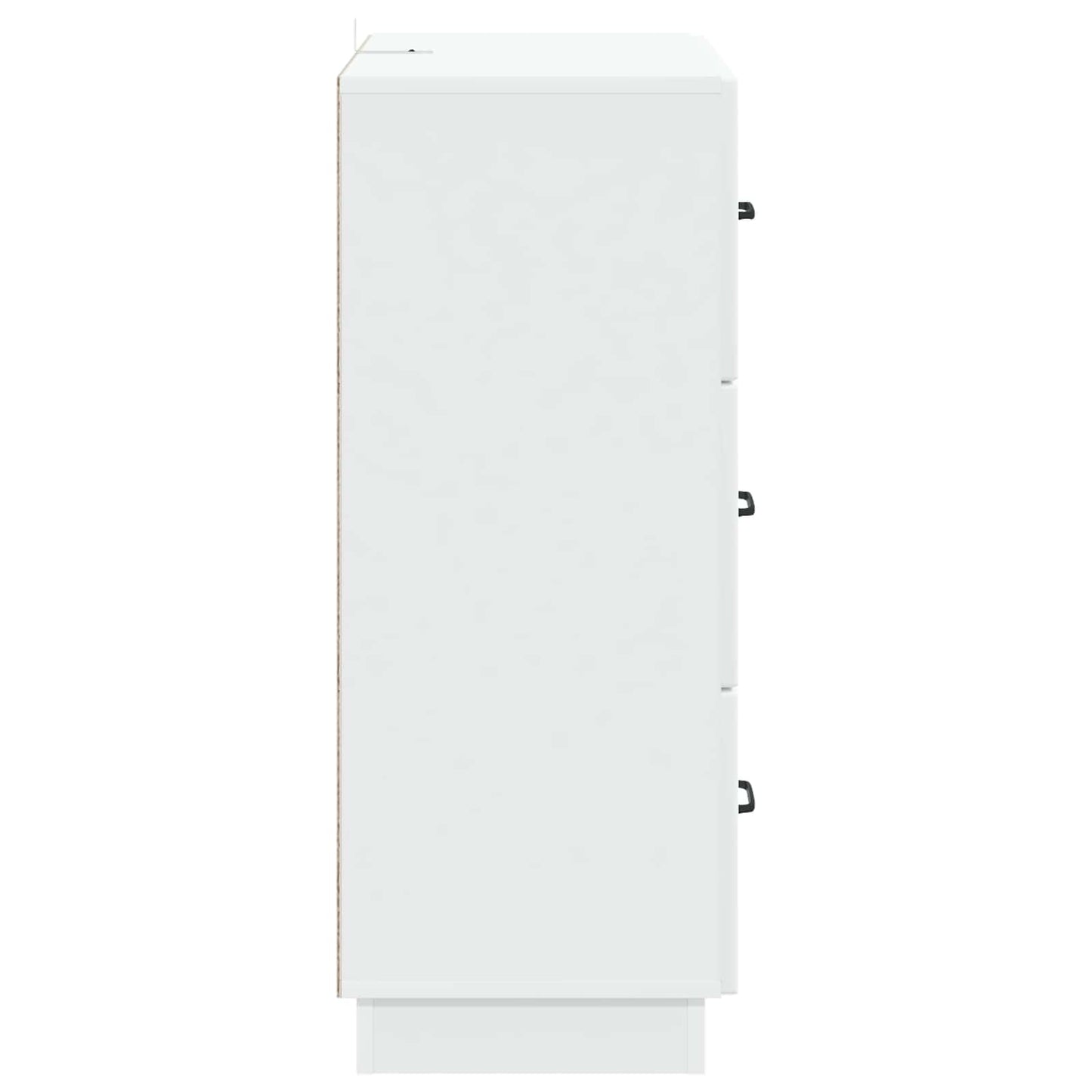 Skuffeskap Hvit 66 x 34,5 x 87 cm Konstruert tre