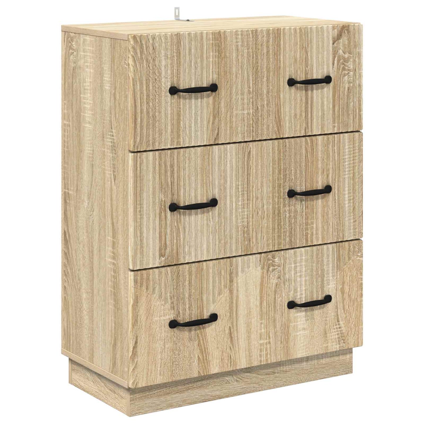 Skuffeskap Sonoma eik 66 x 34,5 x 87 cm Konstruert tre