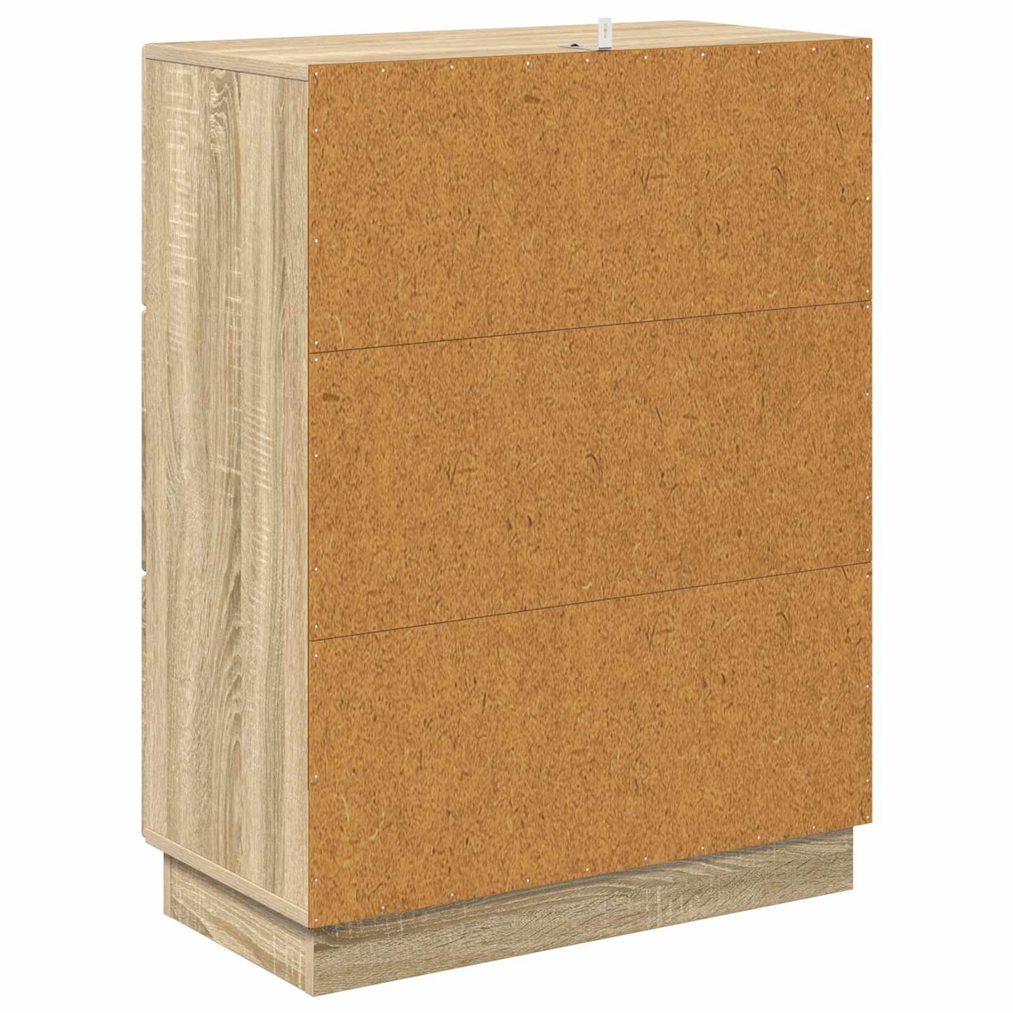 Skuffeskap Sonoma eik 66 x 34,5 x 87 cm Konstruert tre