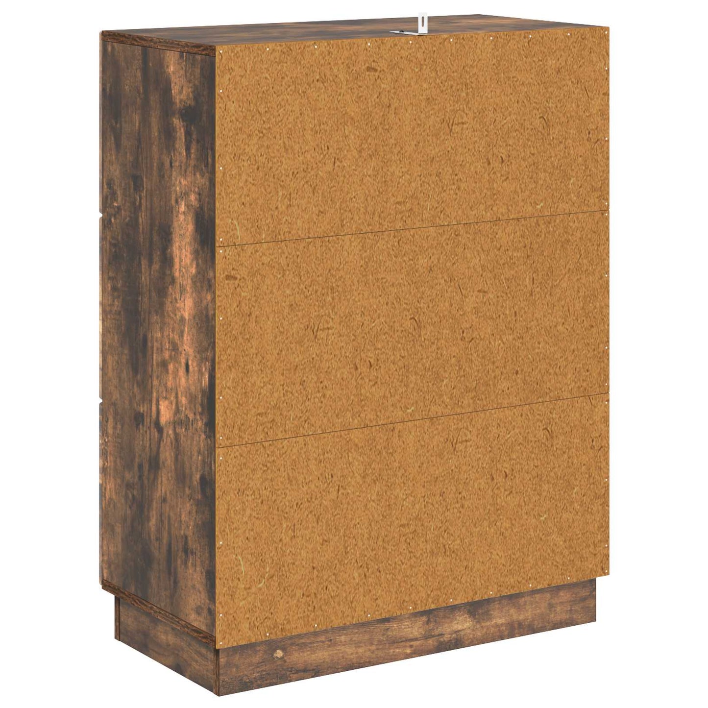 Skuffeskap Røkt Eik 66 x 34,5 x 87 cm Konstruert tre