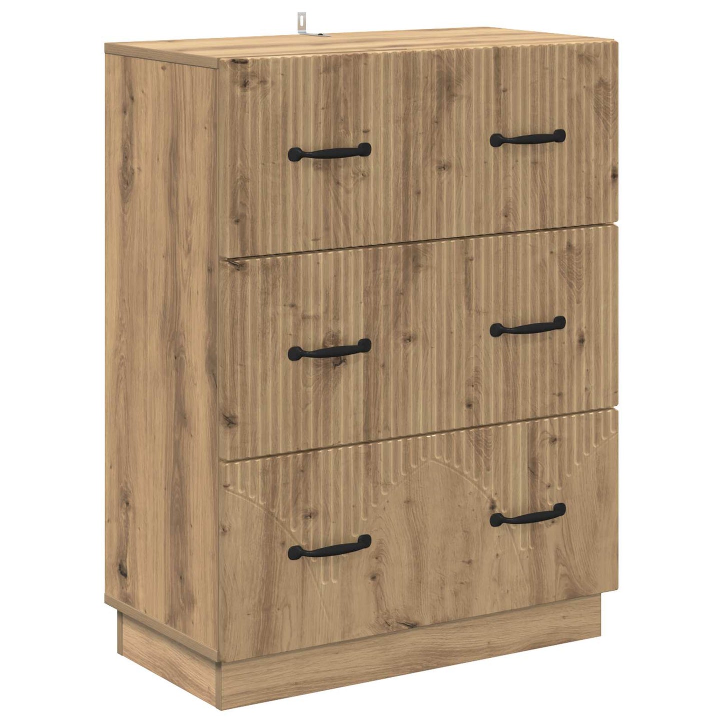 Skuffeskap 66 x 34,5 x 87 cm Konstruert tre Artisan eik