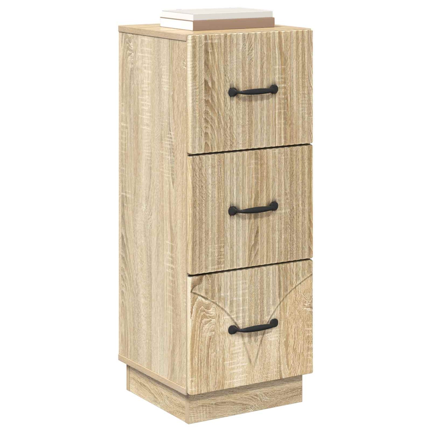 Skuffeskap Sonoma eik 33 x 34,5 x 87 cm Konstruert tre