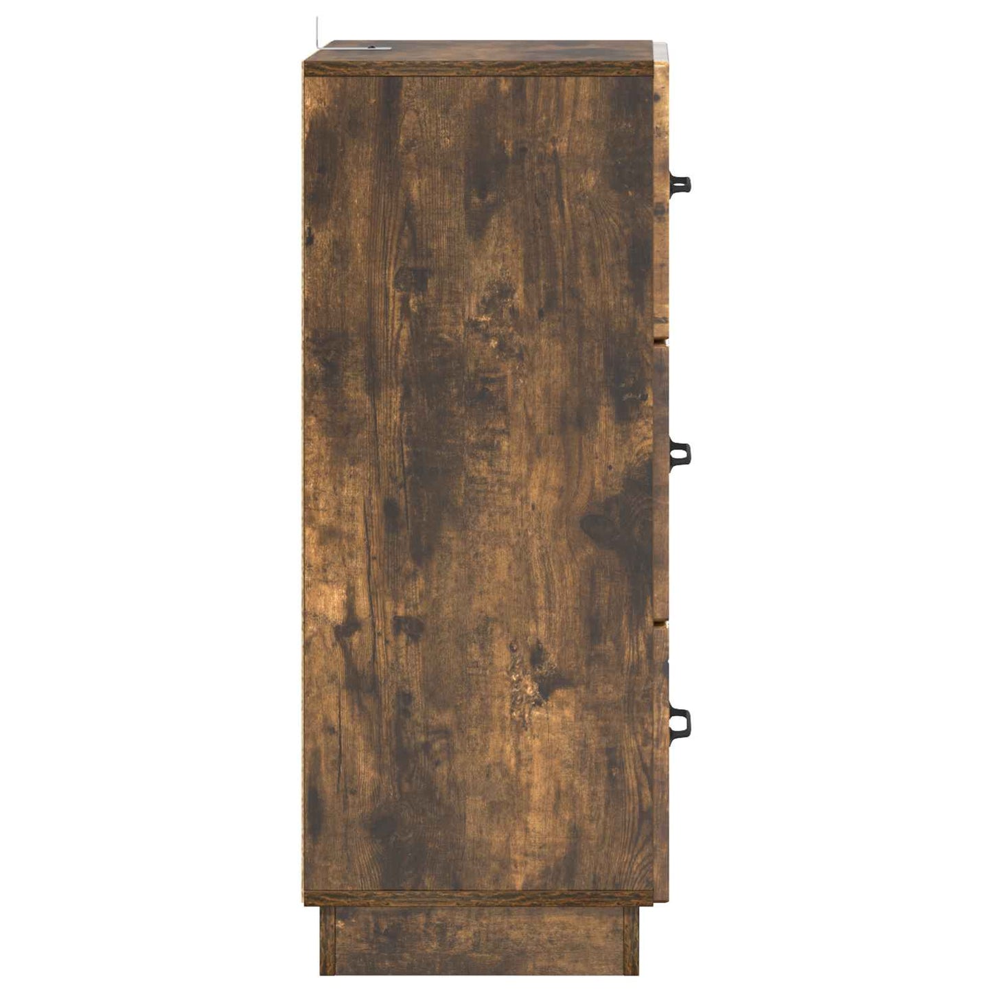 Skuffeskap Røkt Eik 33 x 34,5 x 87 cm Konstruert tre