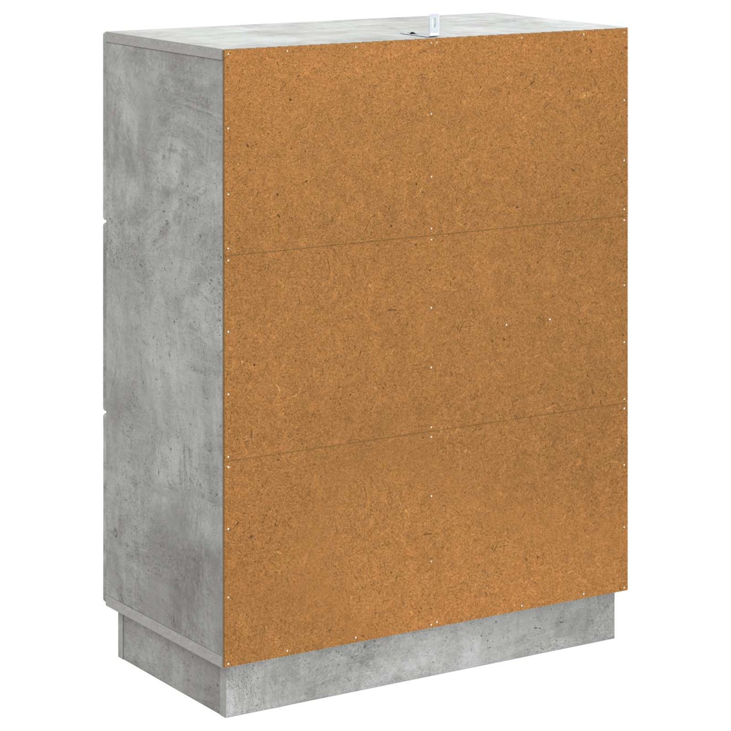 Serviesskap Betonggrå 66 x 34,5 x 87 cm Konstruert tre