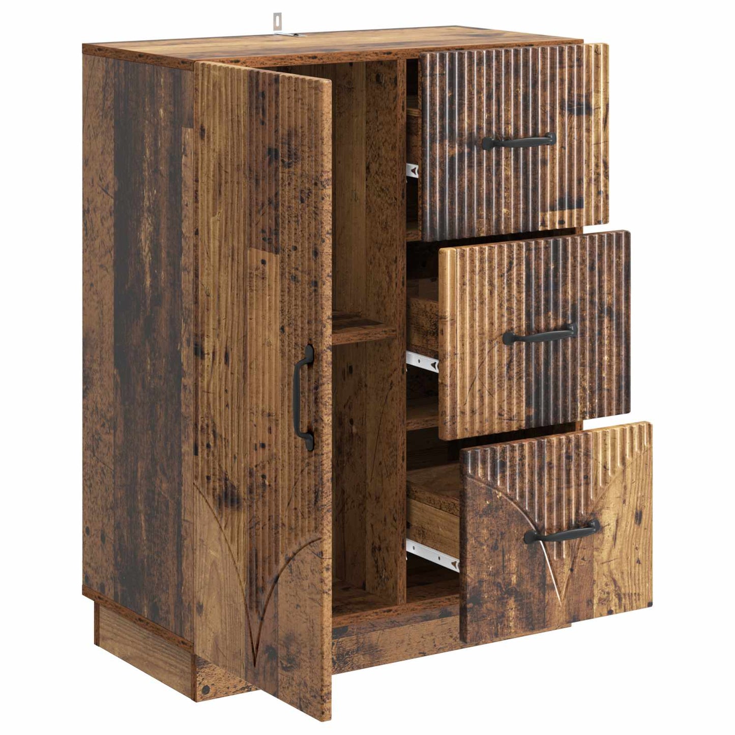 Serviesskap Gammelt tre 66 x 34,5 x 87 cm Konstruert tre