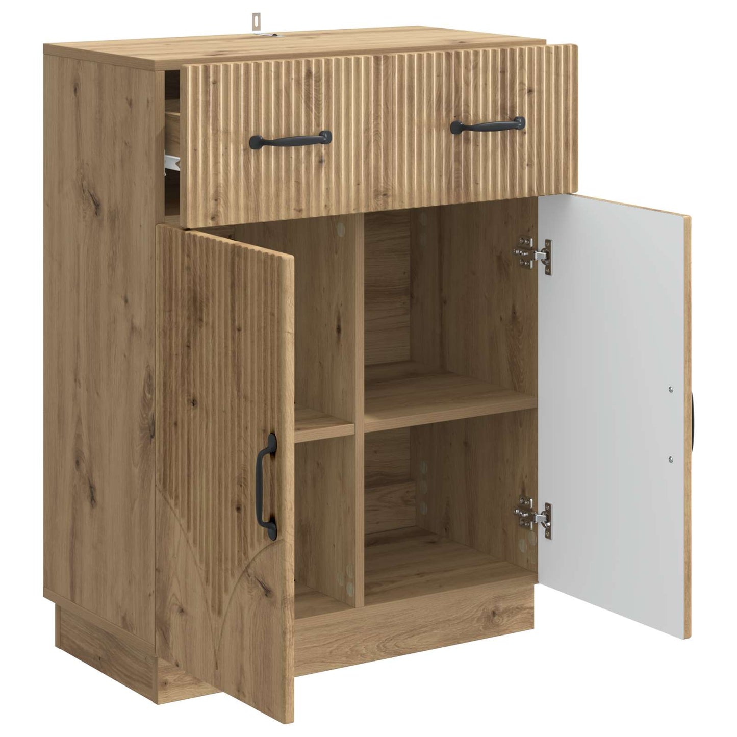 Serviesskap Artisan eik 66 x 34,5 x 87 cm Konstruert tre