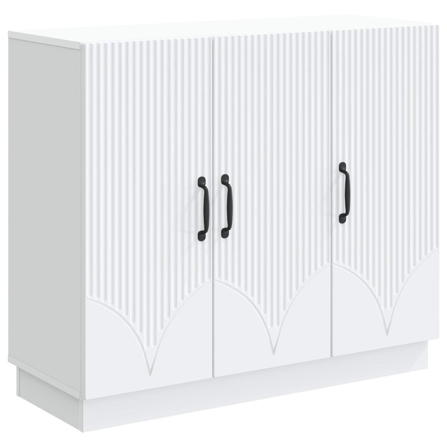 Serviesskap Hvit 89 x 34,5 x 77 cm Konstruert tre