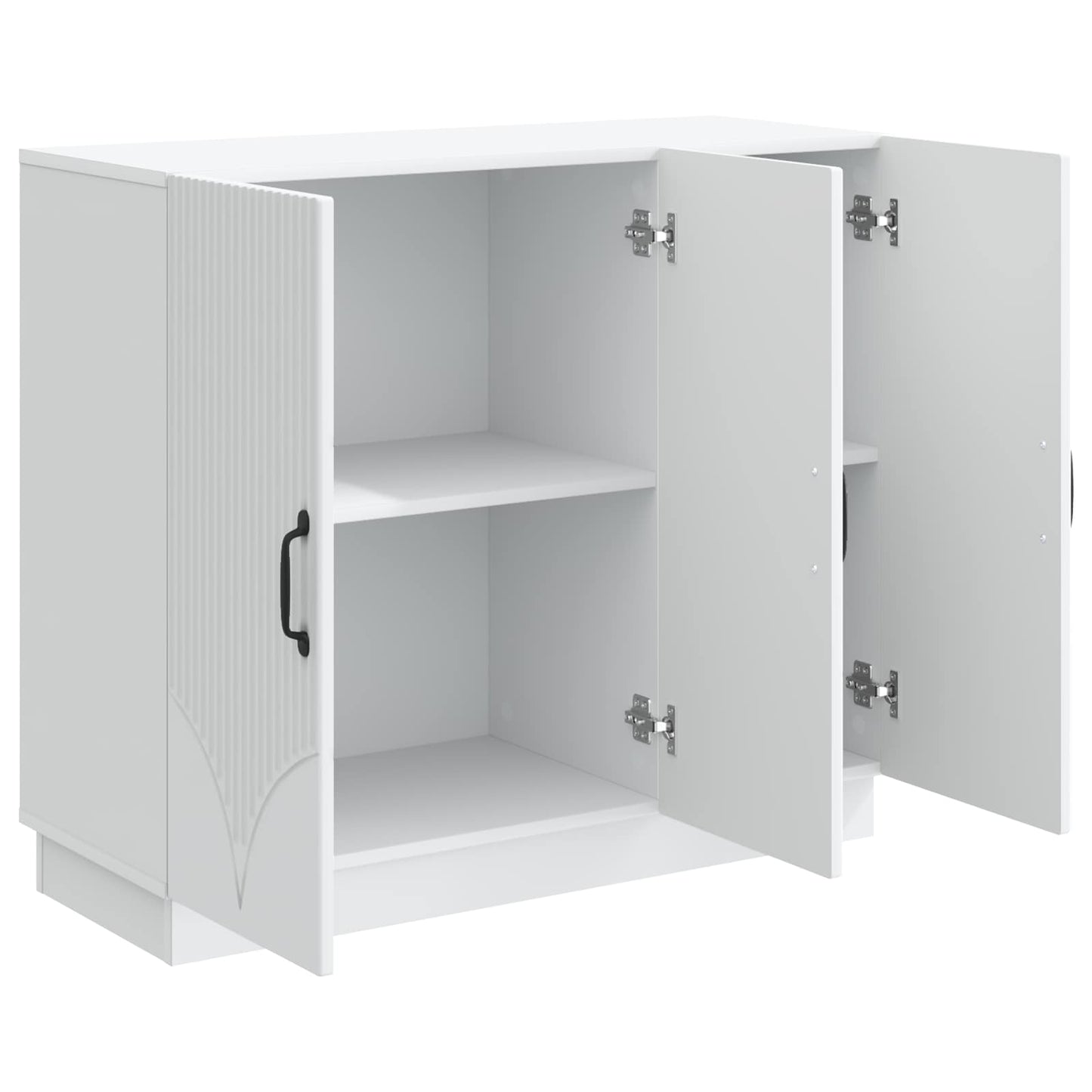 Serviesskap Hvit 89 x 34,5 x 77 cm Konstruert tre