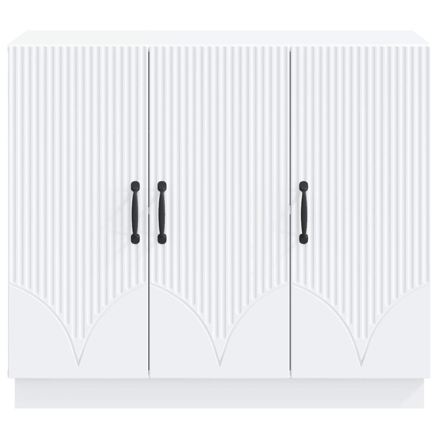 Serviesskap Hvit 89 x 34,5 x 77 cm Konstruert tre