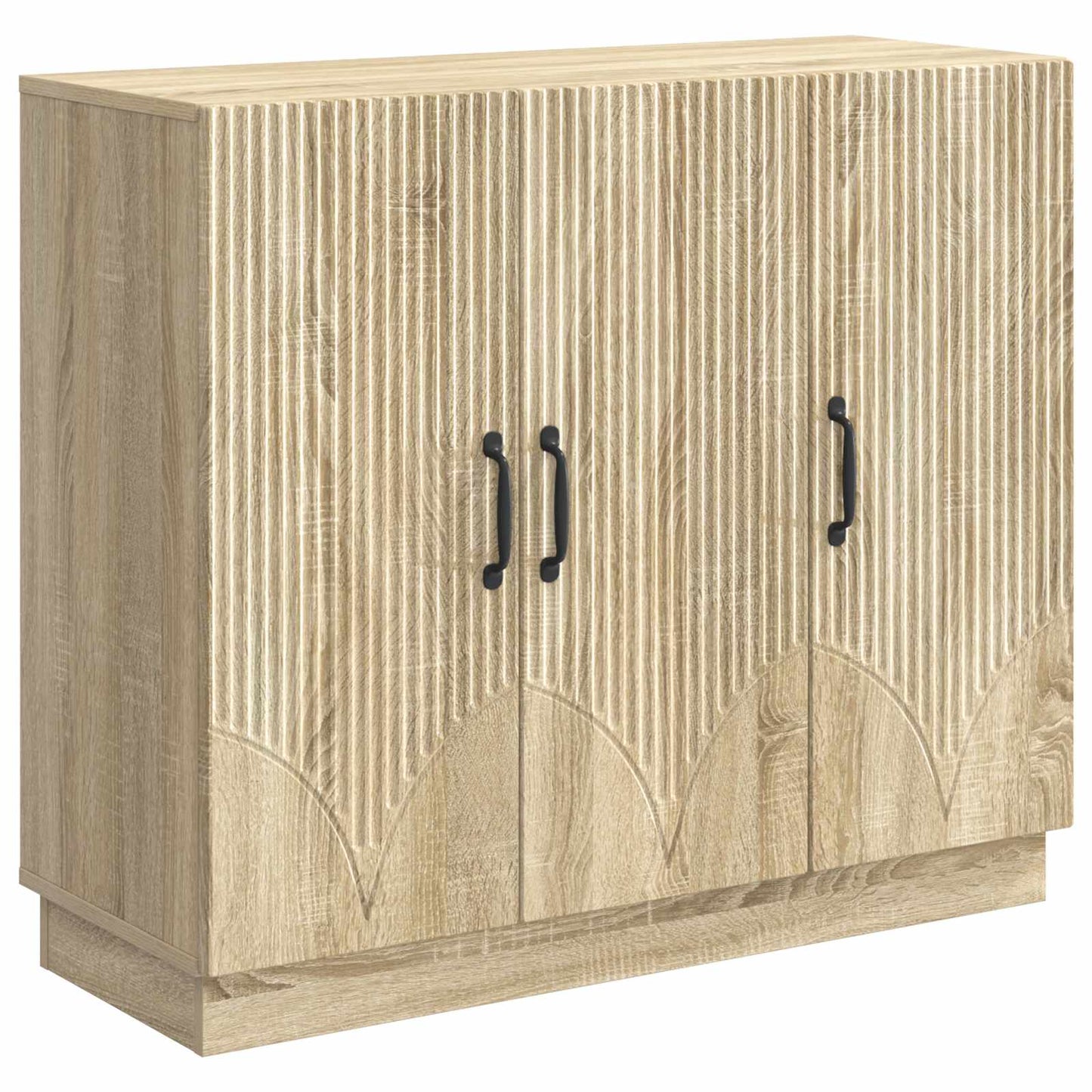 Serviesskap Sonoma eik 89 x 34,5 x 77 cm Konstruert tre