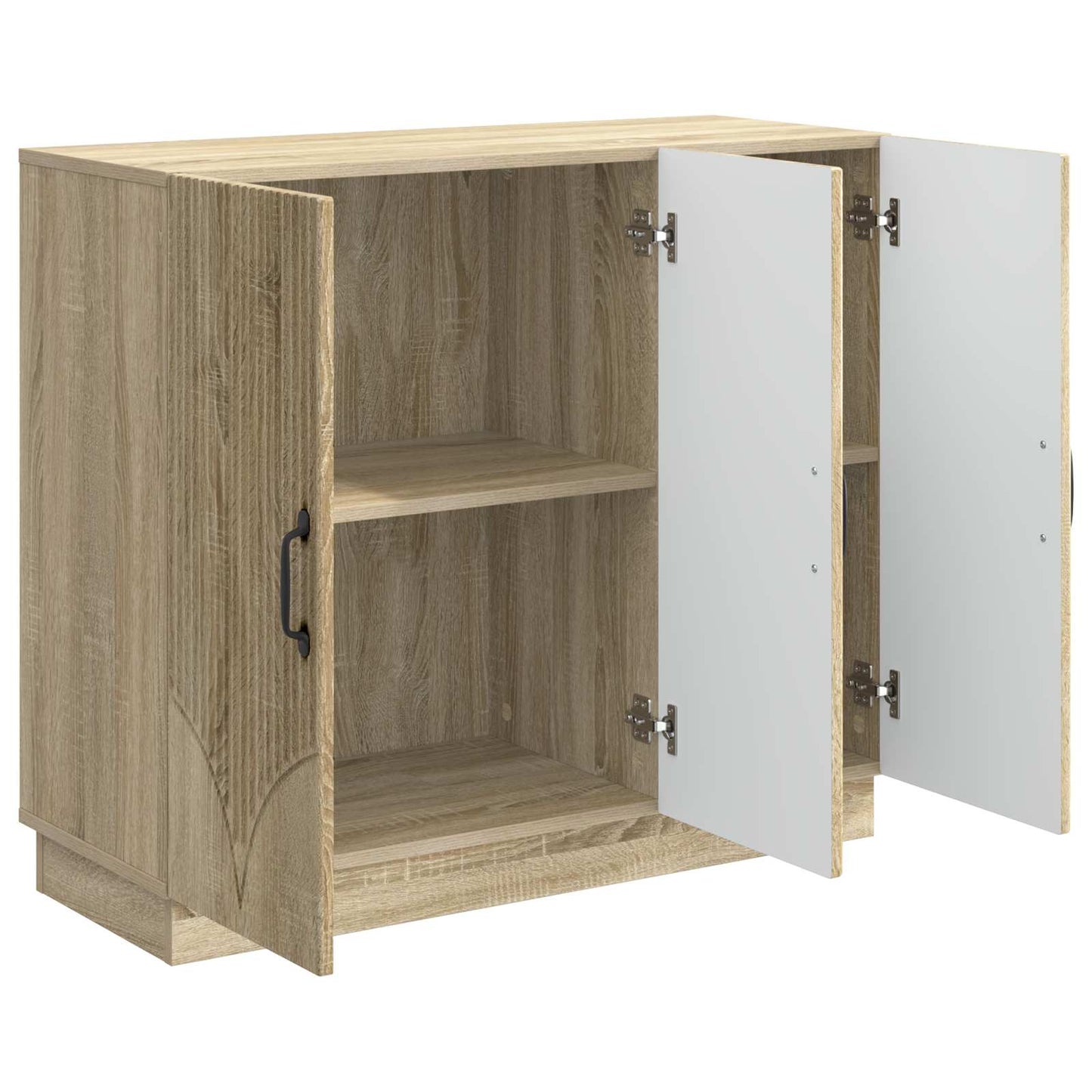 Serviesskap Sonoma eik 89 x 34,5 x 77 cm Konstruert tre