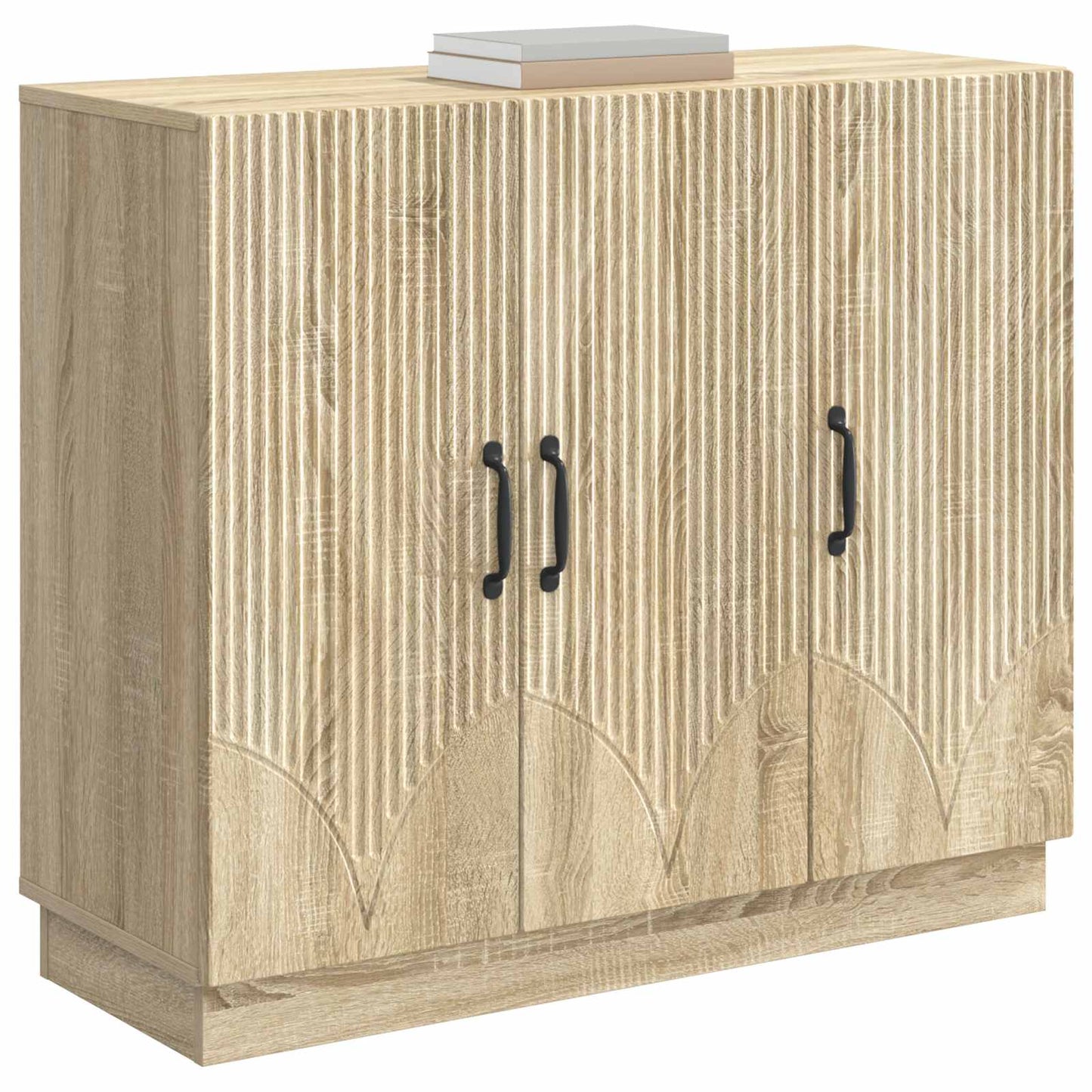Serviesskap Sonoma eik 89 x 34,5 x 77 cm Konstruert tre