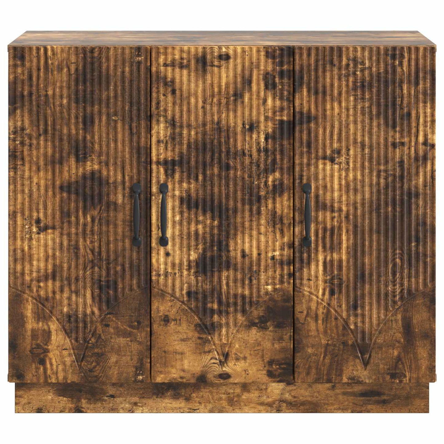 Serviesskap Røkt Eik 89 x 34,5 x 77 cm Konstruert tre