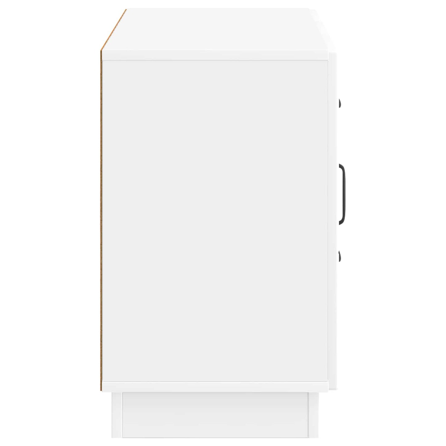 Serviesskap Høgglans hvit 89 x 34,5 x 57 cm Konstruert tre
