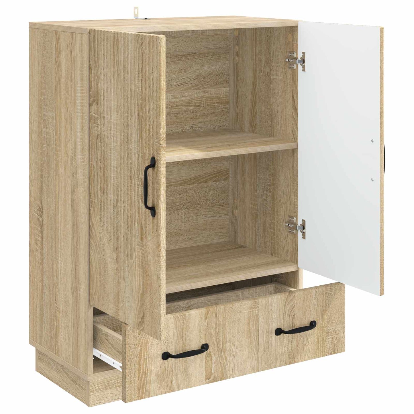 Serviesskap Sonoma eik 66 x 34,5 x 92 cm Konstruert tre