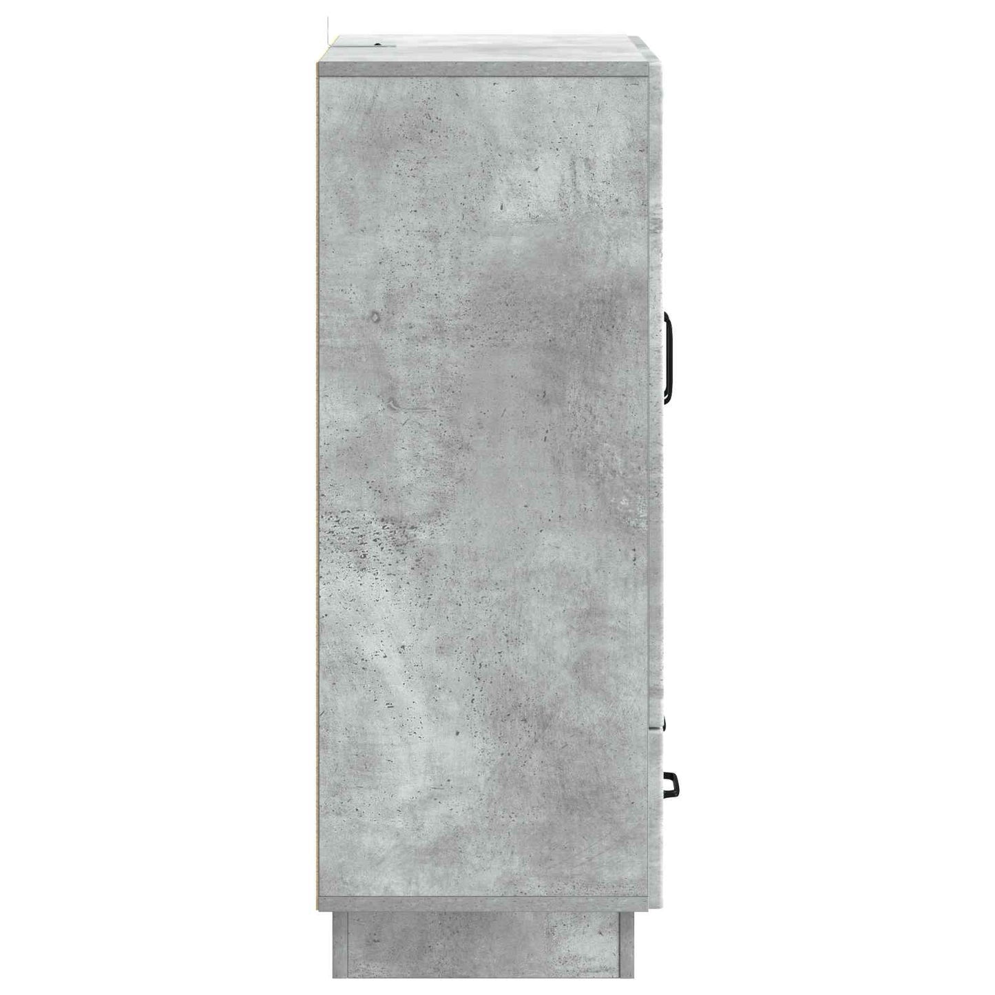 Serviesskap Betonggrå 66 x 34,5 x 92 cm Konstruert tre