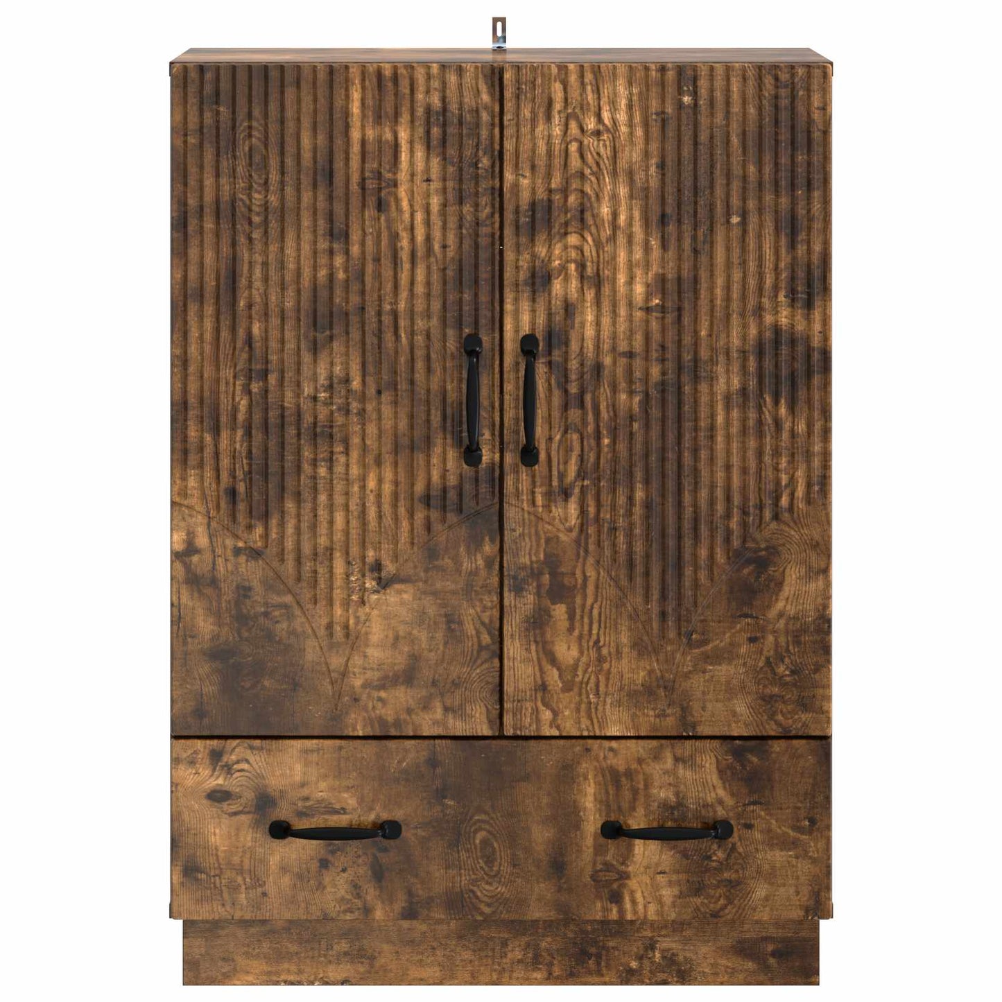Serviesskap med skuff Røkt Eik 66 x 34,5 x 92 cm Konstruert tre