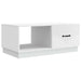 Kaffebord Hvit 90 x 50 x 37 cm Konstruert tre