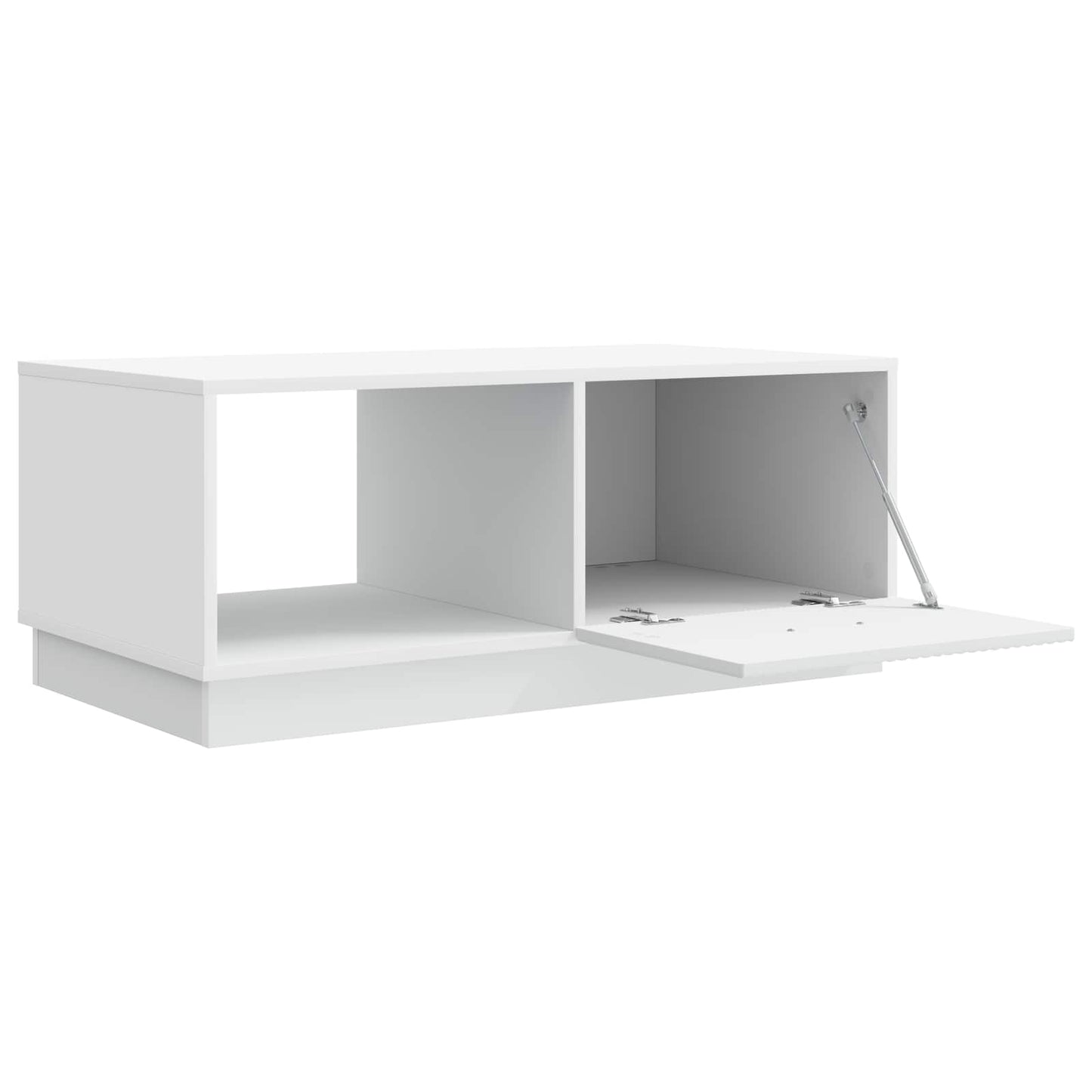 Kaffebord Hvit 90 x 50 x 37 cm Konstruert tre
