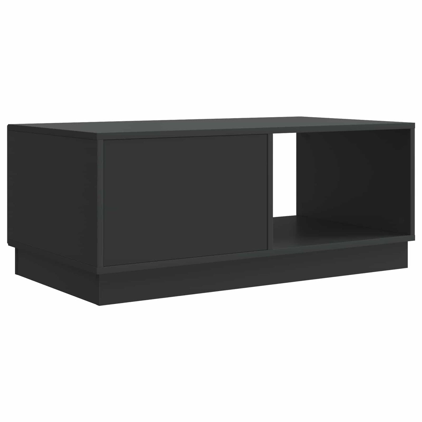 Kaffebord Svart 90 x 50 x 37 cm Konstruert tre
