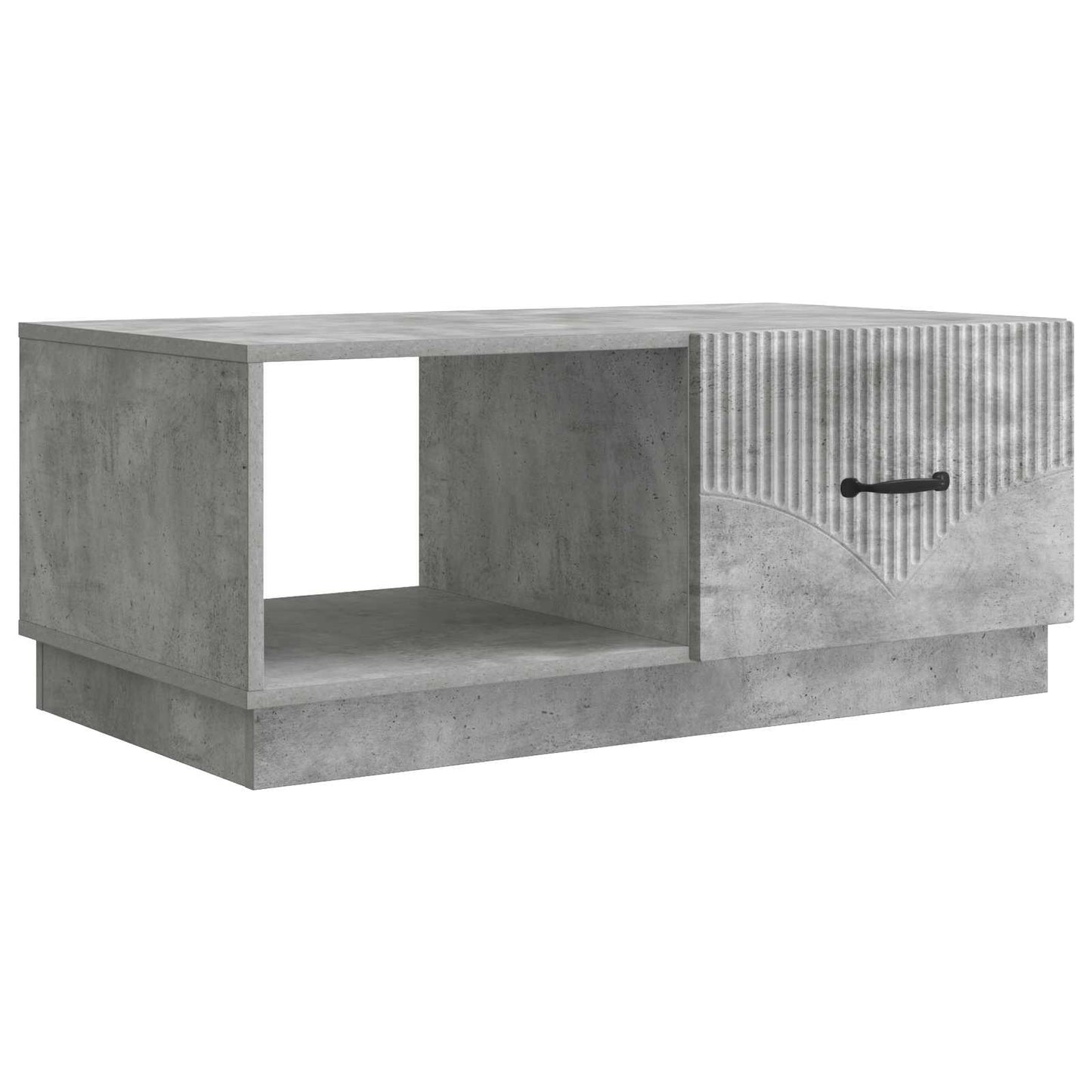 Kaffebord Betonggrå 90 x 50 x 37 cm Konstruert tre