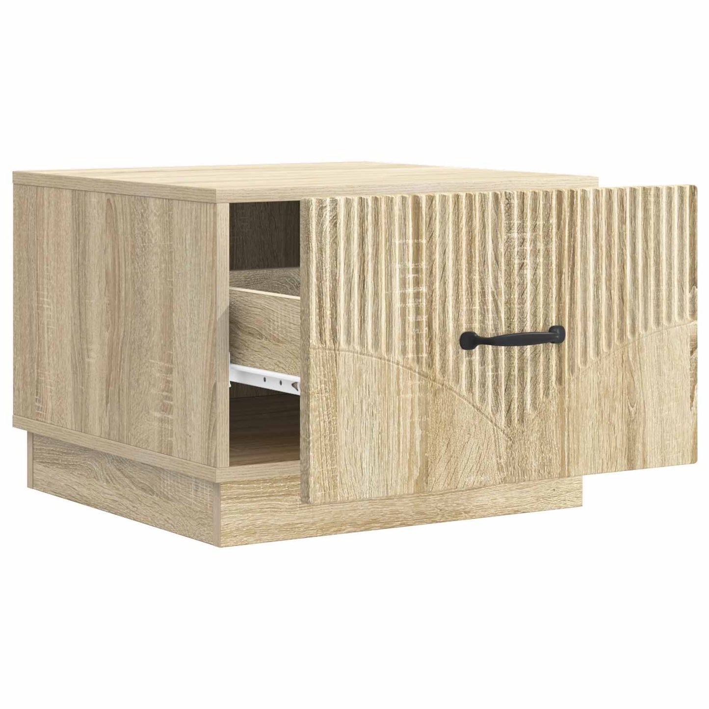 Kaffebord med skuff Sonoma eik 49 x 50 x 37 cm Konstruert tre