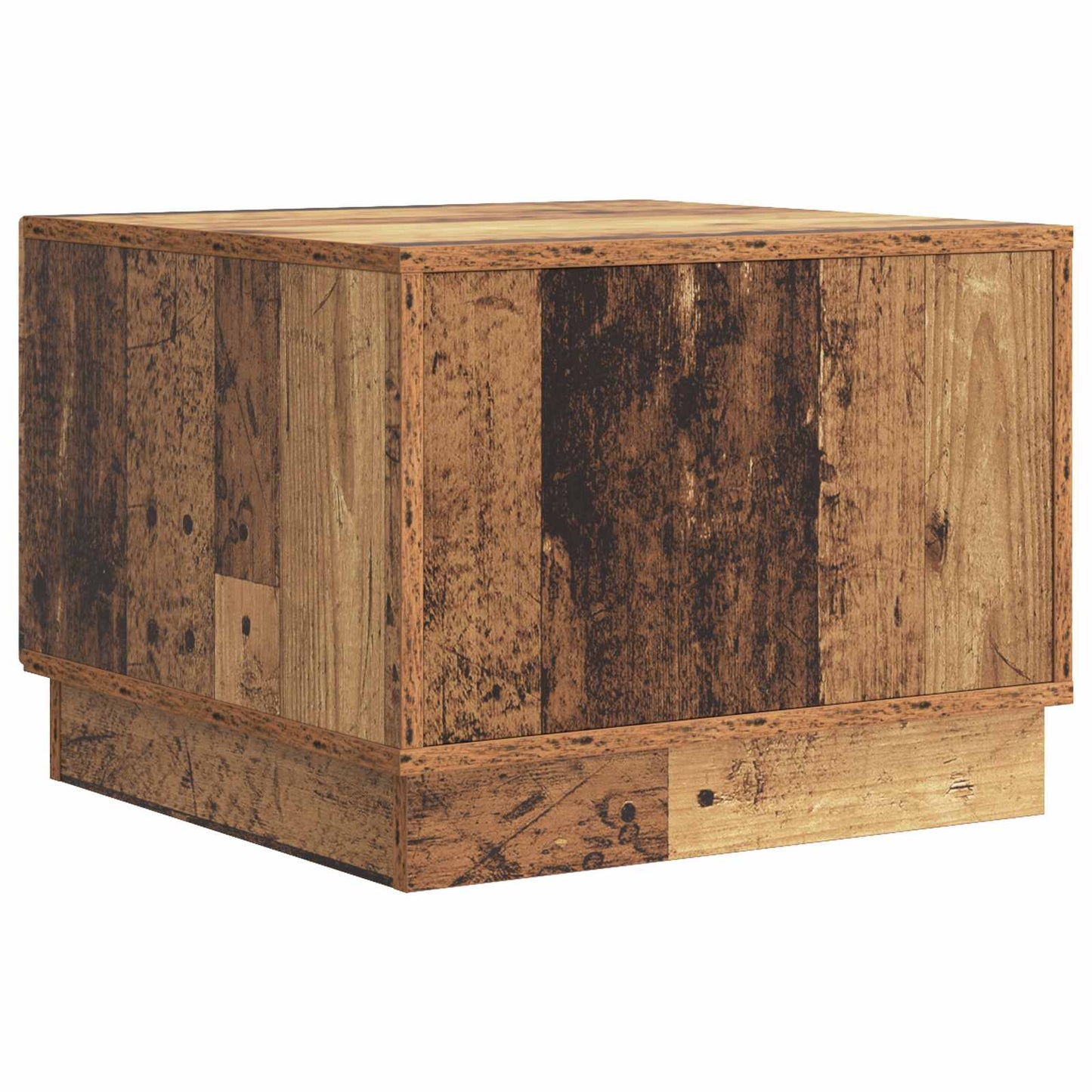 Kaffebord med skuff Gammelt tre 49 x 50 x 37 cm Konstruert tre