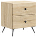 Nattbordskap Sonoma eik 43 x 34,5 x 47,5 cm Konstruert tre