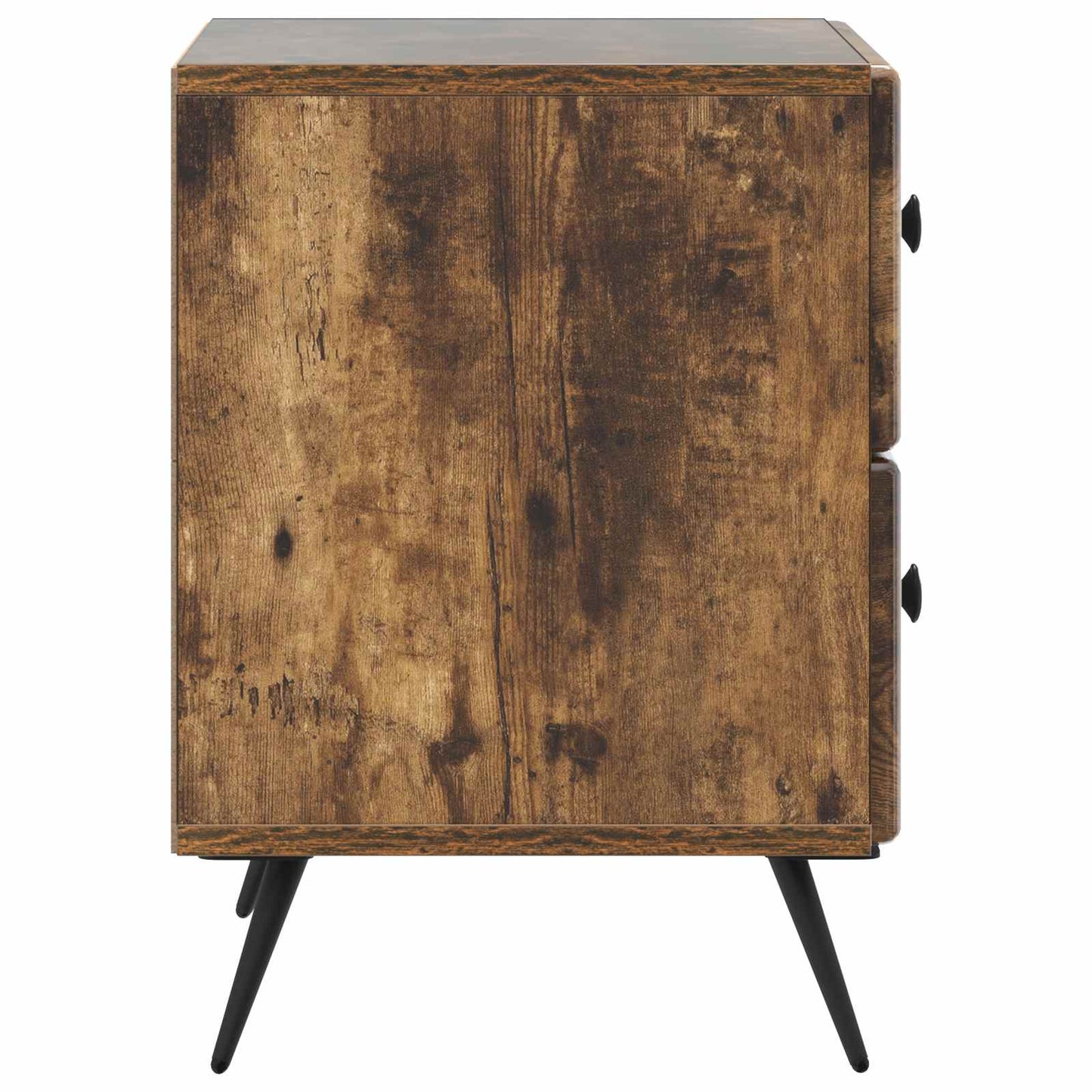 Nattbordskap Røkt Eik 43 x 34,5 x 47,5 cm Konstruert tre