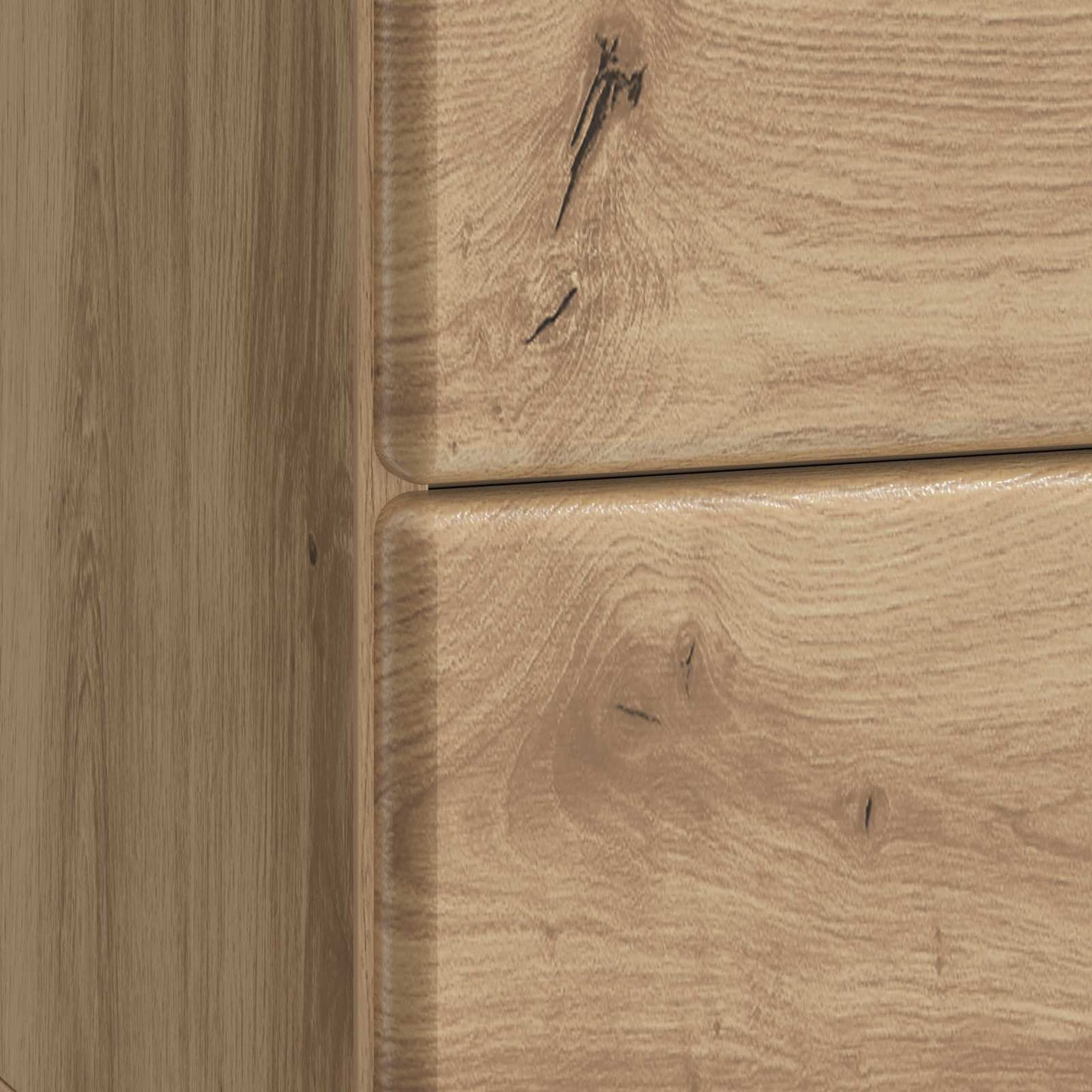 Nattbordskap Artisan eik 43 x 34,5 x 47,5 cm Konstruert tre