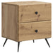 Nattbordskap Artisan eik 43 x 34,5 x 47,5 cm Konstruert tre