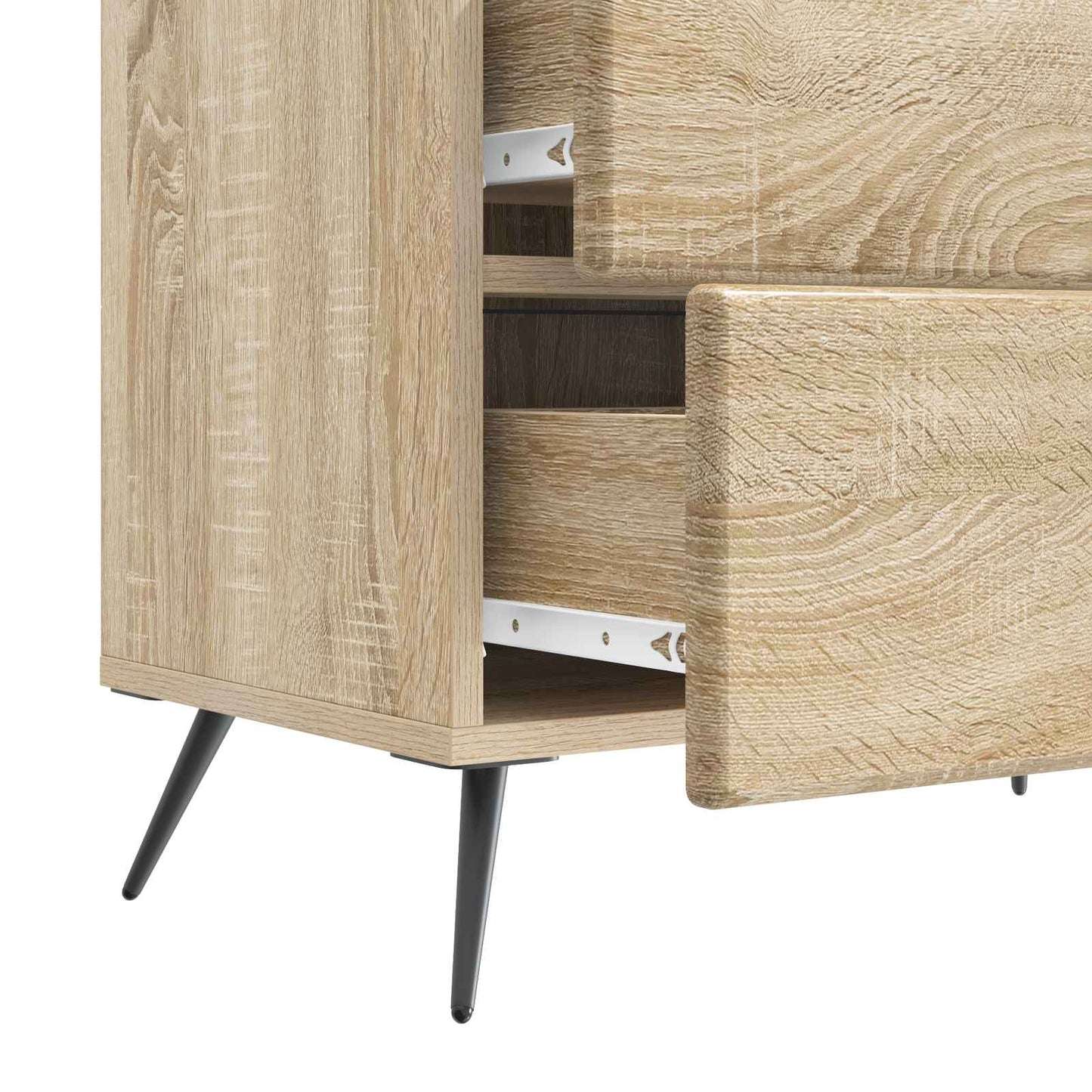 Nattbordskap Sonoma eik 62 x 34,5 x 47,5 cm Konstruert tre