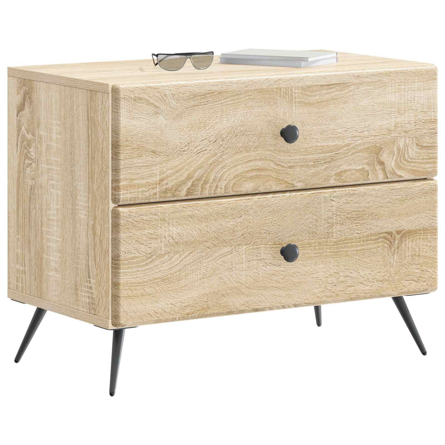 Nattbordskap Sonoma eik 62 x 34,5 x 47,5 cm Konstruert tre