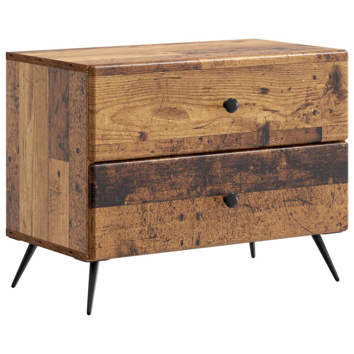 Nattbordskap Gammelt tre 62 x 34,5 x 47,5 cm Konstruert tre