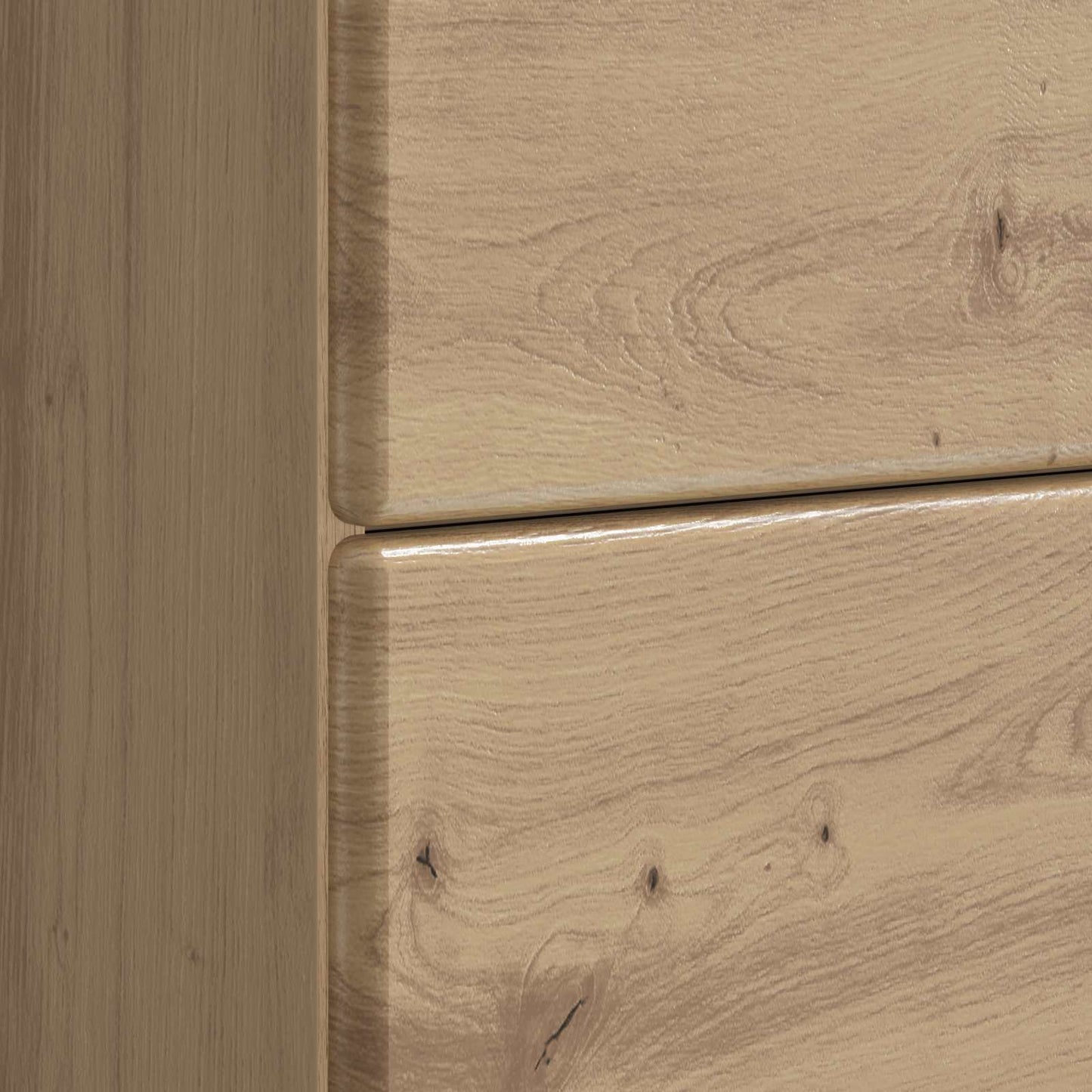 Nattbordskap Artisan eik 62 x 34,5 x 47,5 cm Konstruert tre