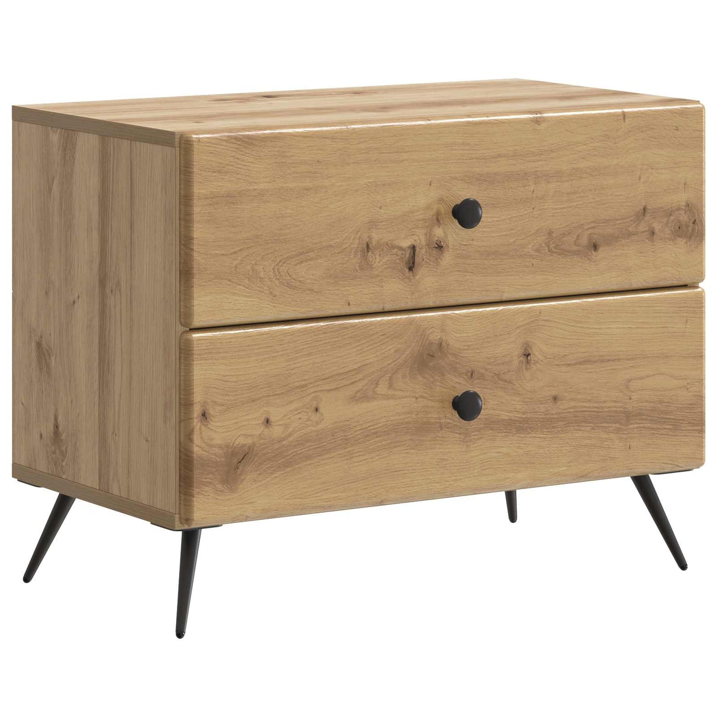 Nattbordskap Artisan eik 62 x 34,5 x 47,5 cm Konstruert tre
